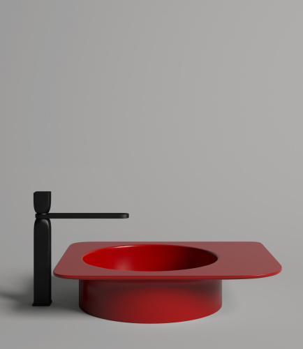 Раковина из искусственного камня S-Sense Salini ALDA 110611G 60х40 накладная цвет белый без отверстий под смеситель - фото 4